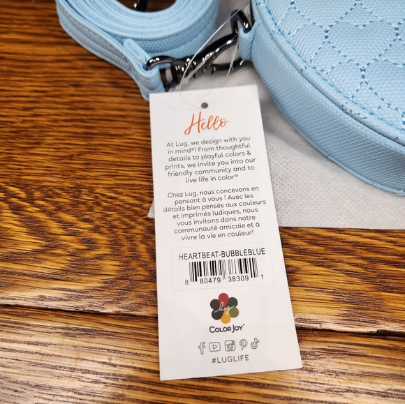 Lug Heartbeat Matte Luxe VL Mini Crossbody Bag - Picture 3 of 5